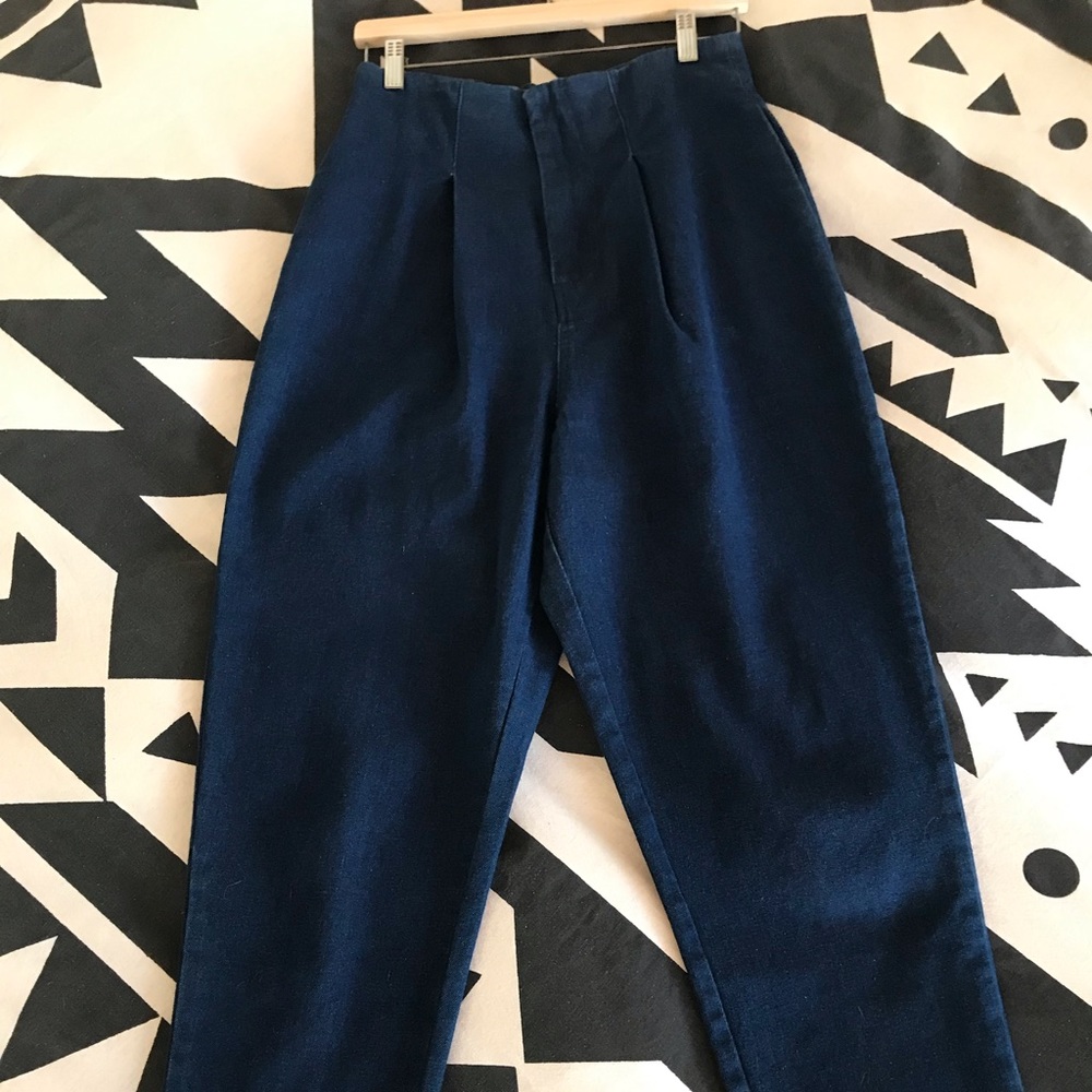 The Fifth Label Tapered Leg Pleated Denim Size L